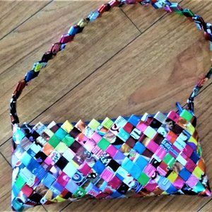 Vintage Retro Multicolor Evening Clutch